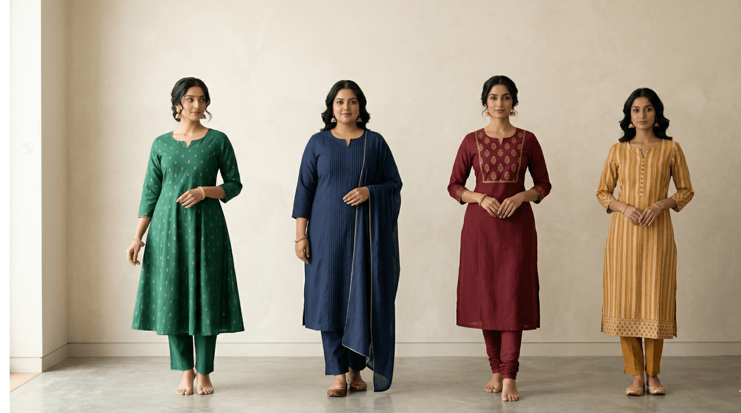 Ethnic Wear Styling Tips According to Body Type serpentines